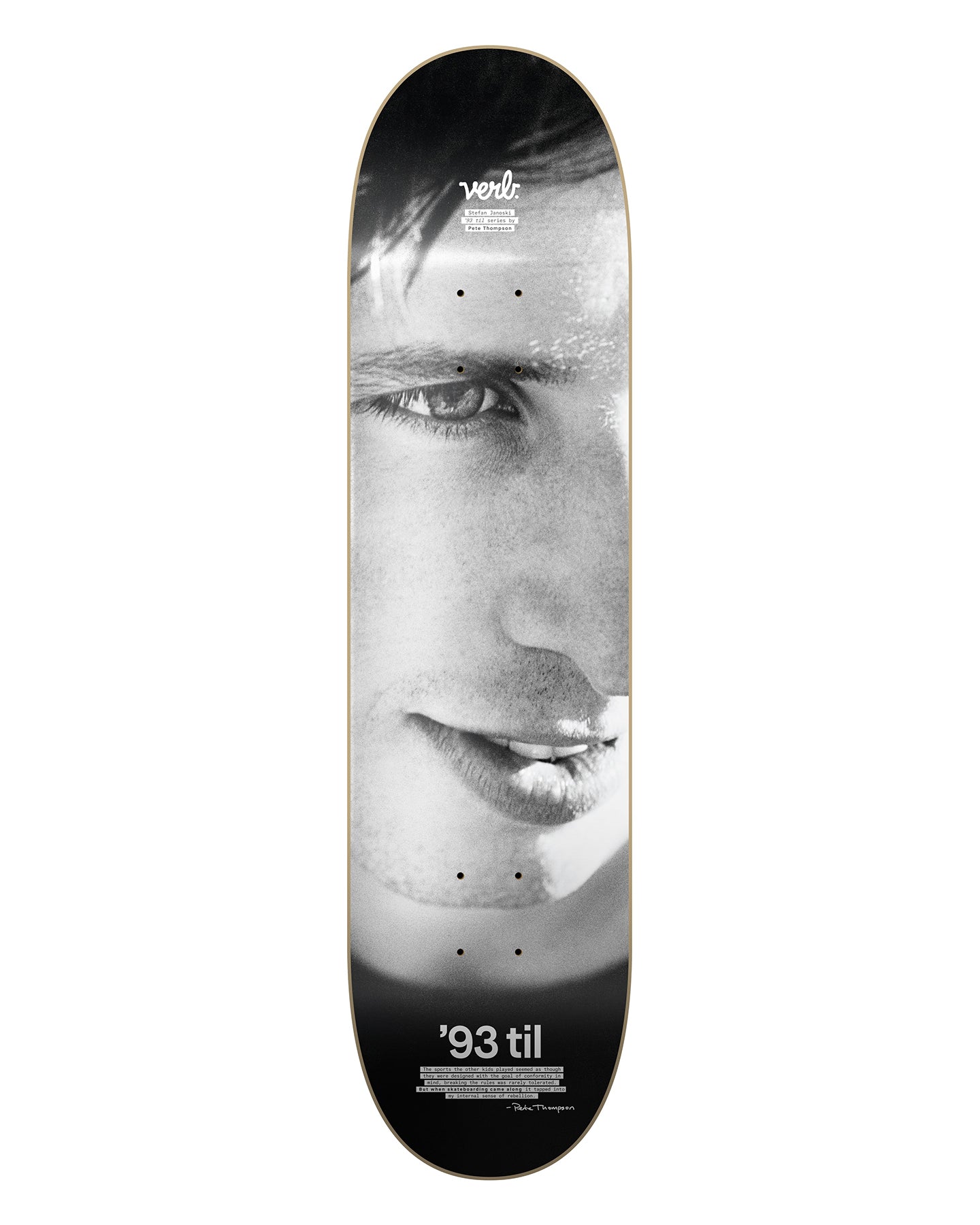 93 TIL STEFAN JANOSKI PORTRAIT 8.25 DECK Verb