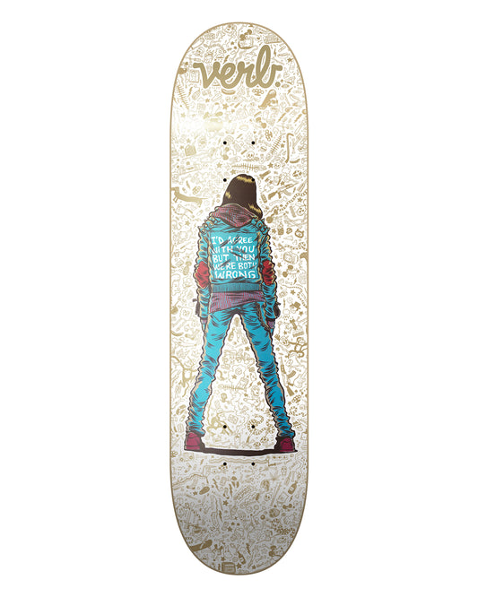 GERHARD HUMAN - POLITICS 8" DECK