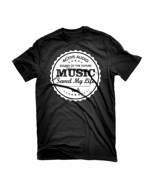 MSML LOGO T-SHIRT - BLACK