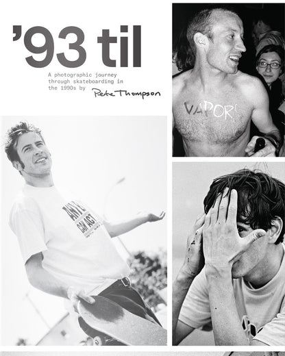 '93 TIL - COLLAGE B&W 8.25" DECK