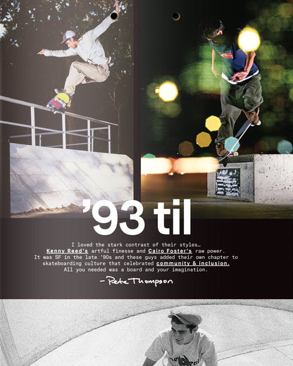 '93 TIL - KENNY REED/CAIRO FOSTER COLLAGE 8.25" DECK