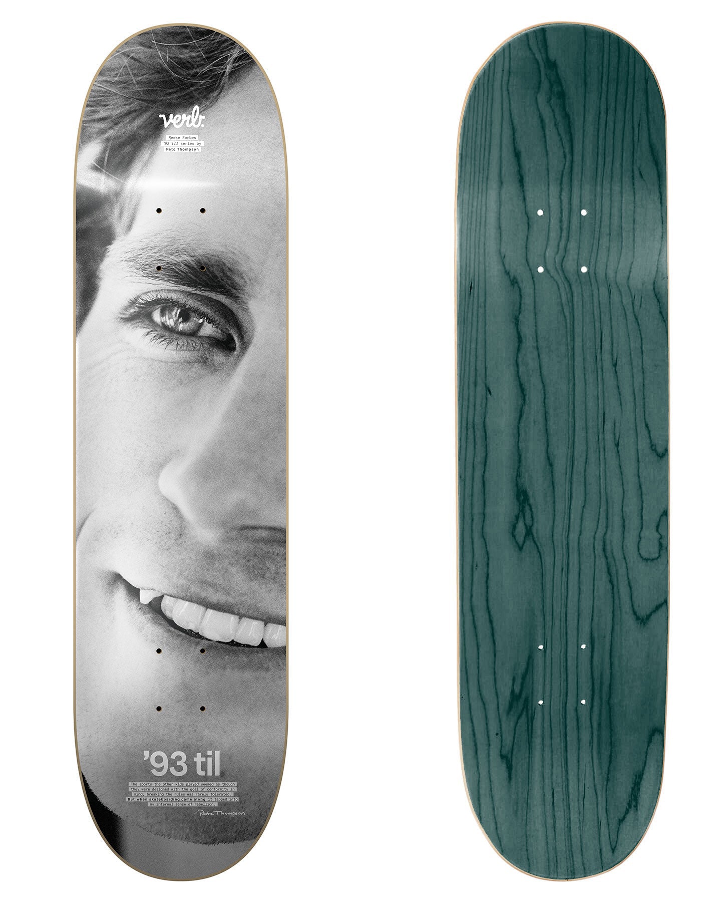 '93 TIL - REESE FORBES PORTRAIT 8.25" DECK