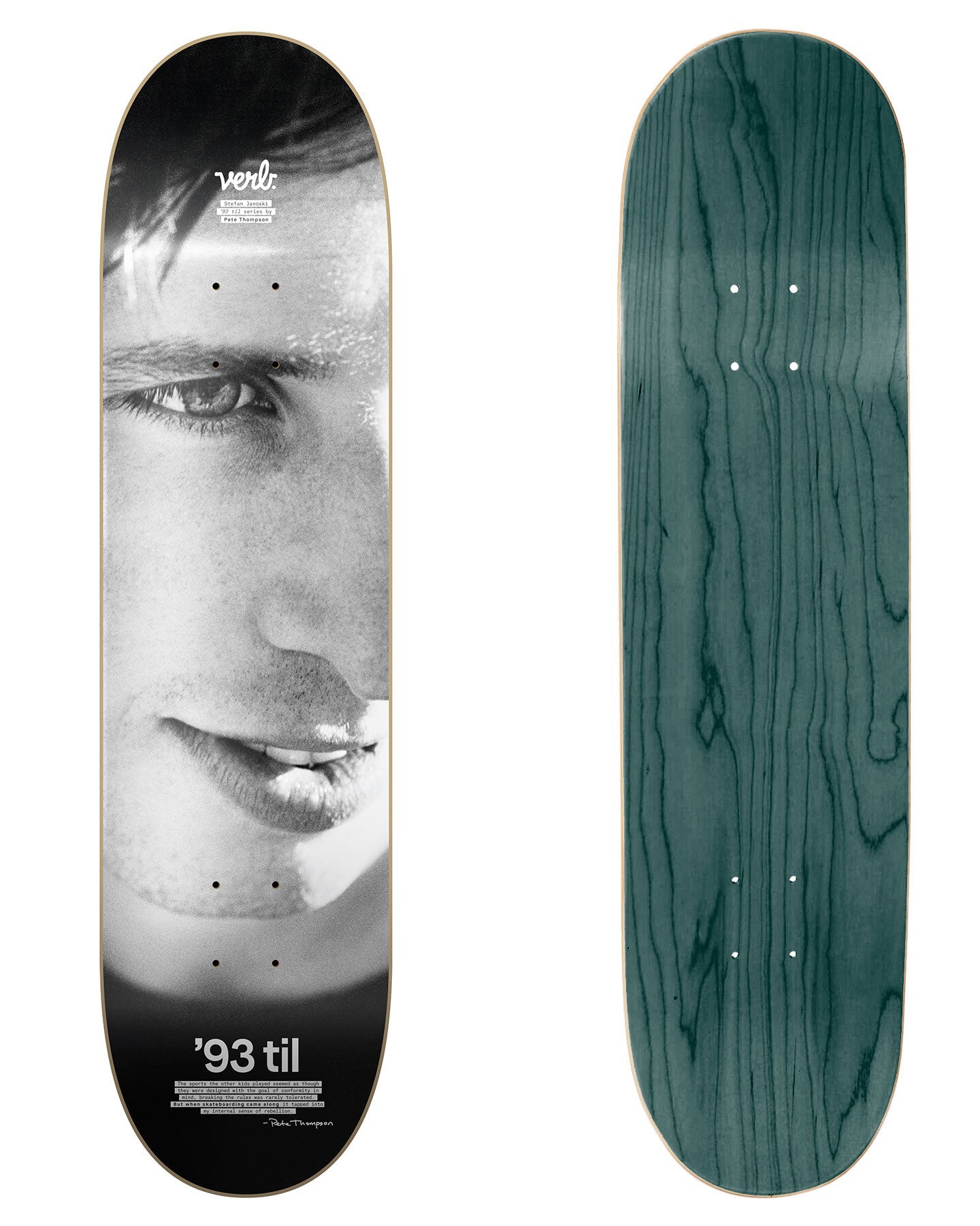 '93 TIL - STEFAN JANOSKI PORTRAIT 8.25" DECK