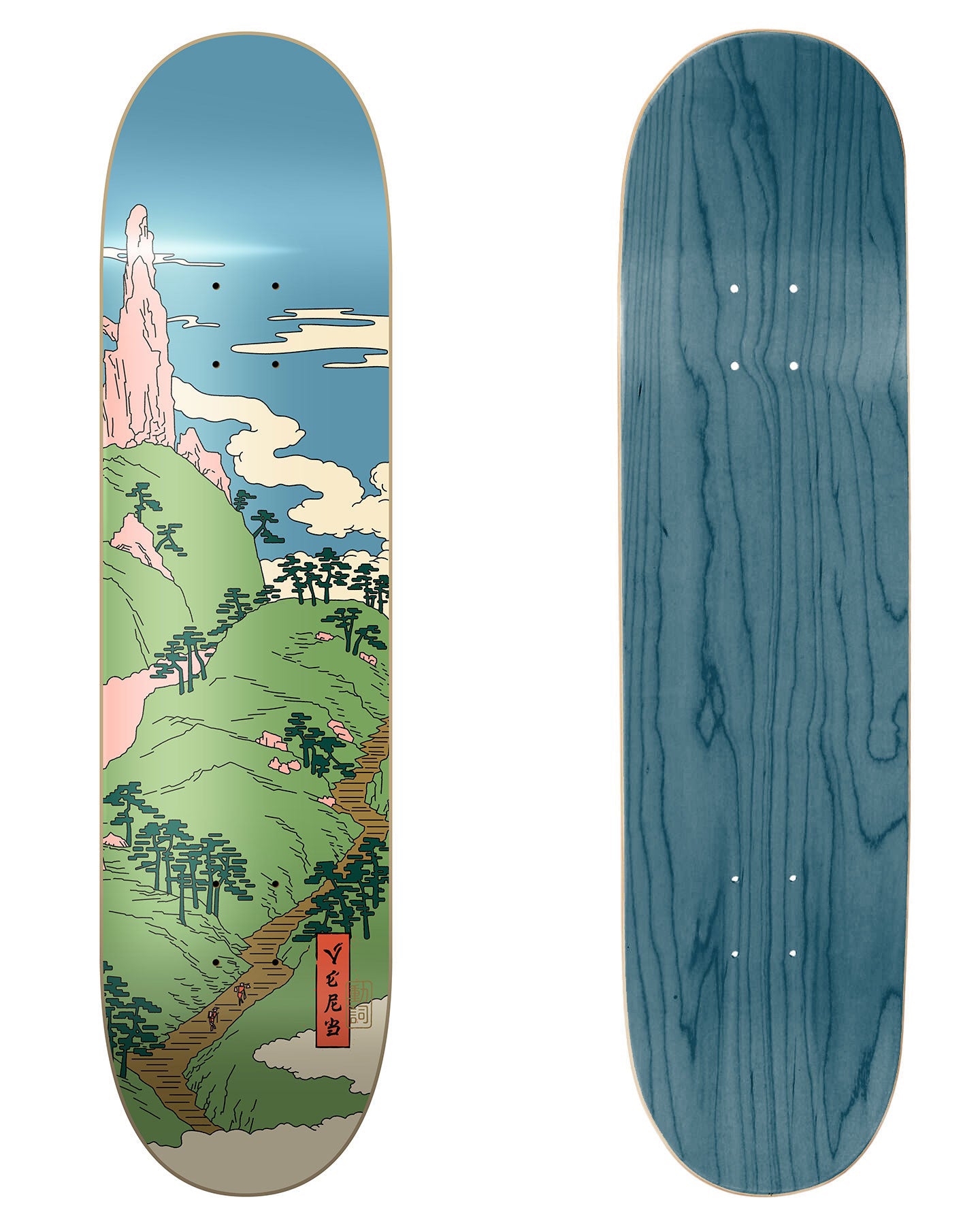 ADAM HILL - LANDSCAPE 8" DECK