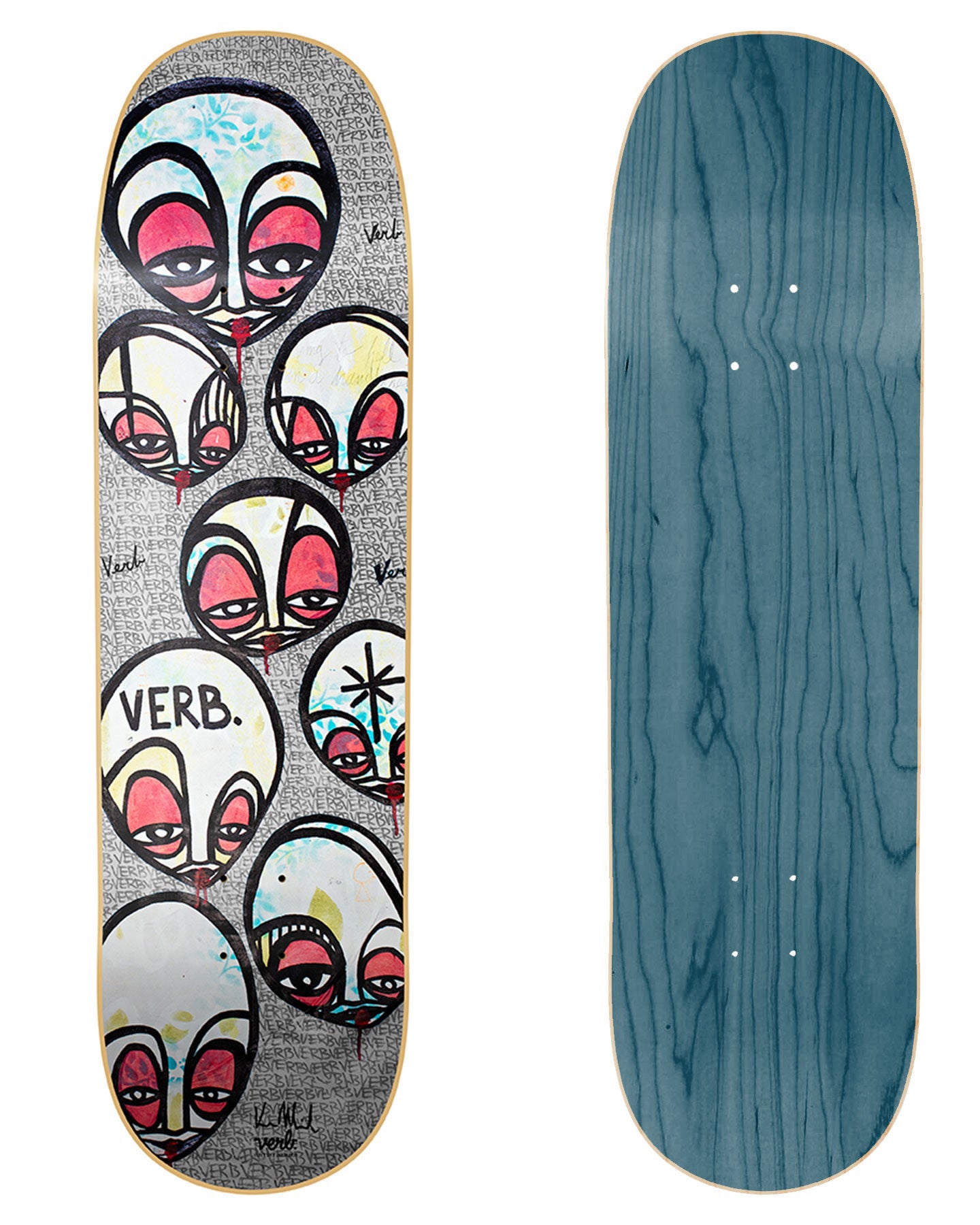 KRIS MARKOVICH - LIP SERVICE GREY 8.75" DECK