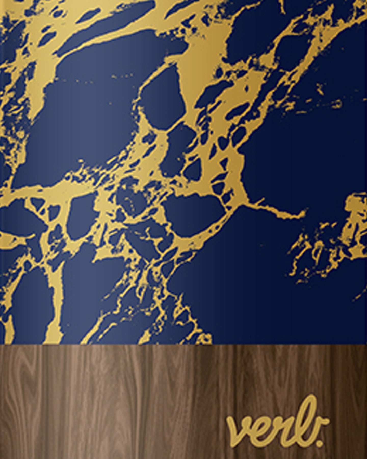 MARBLE DIP - NAVY/GOLD 8.25" DECK