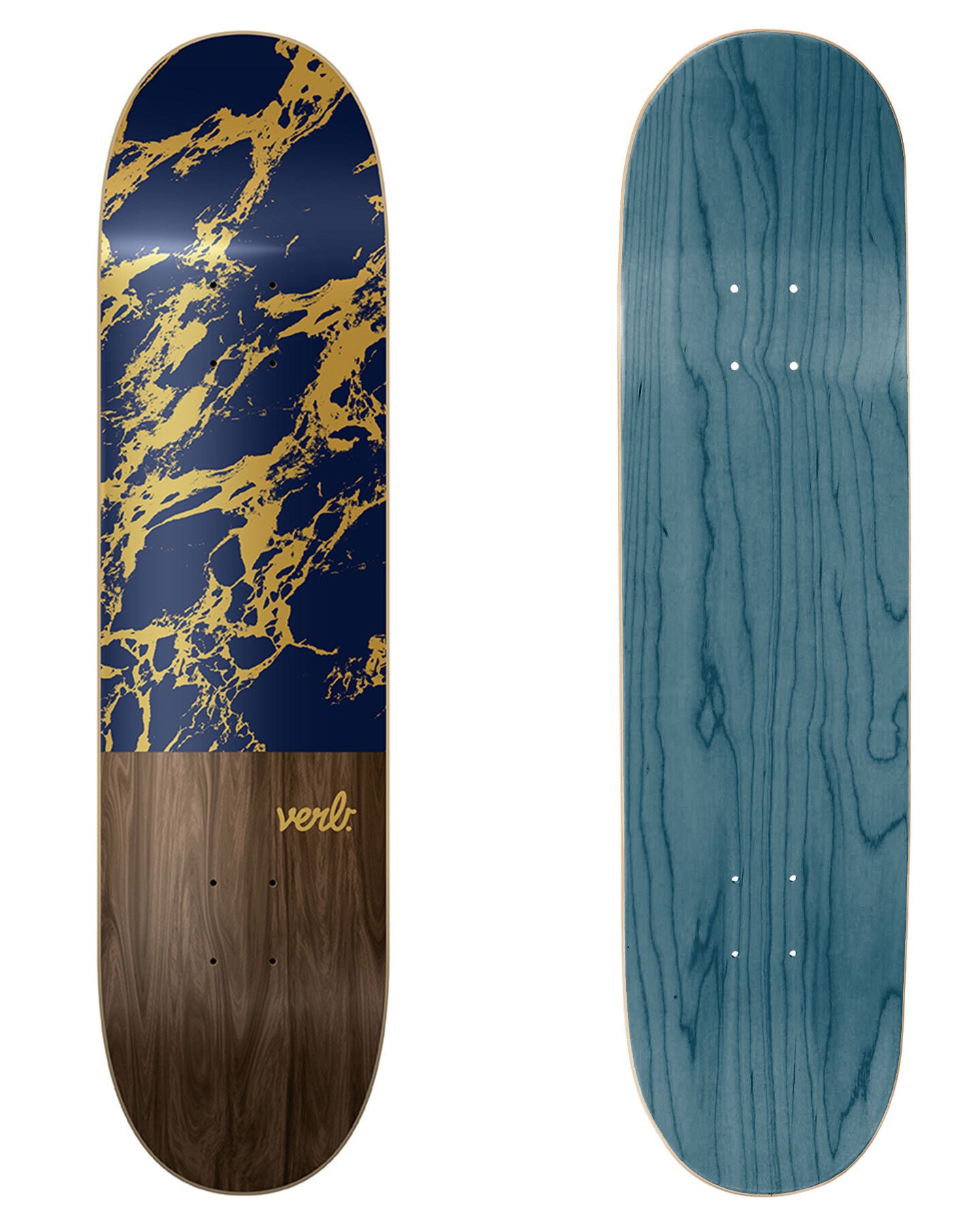 MARBLE DIP - NAVY/GOLD 8.25" DECK