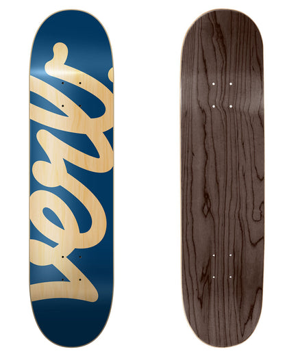 XL SCRIPT - NAVY 8" DECK