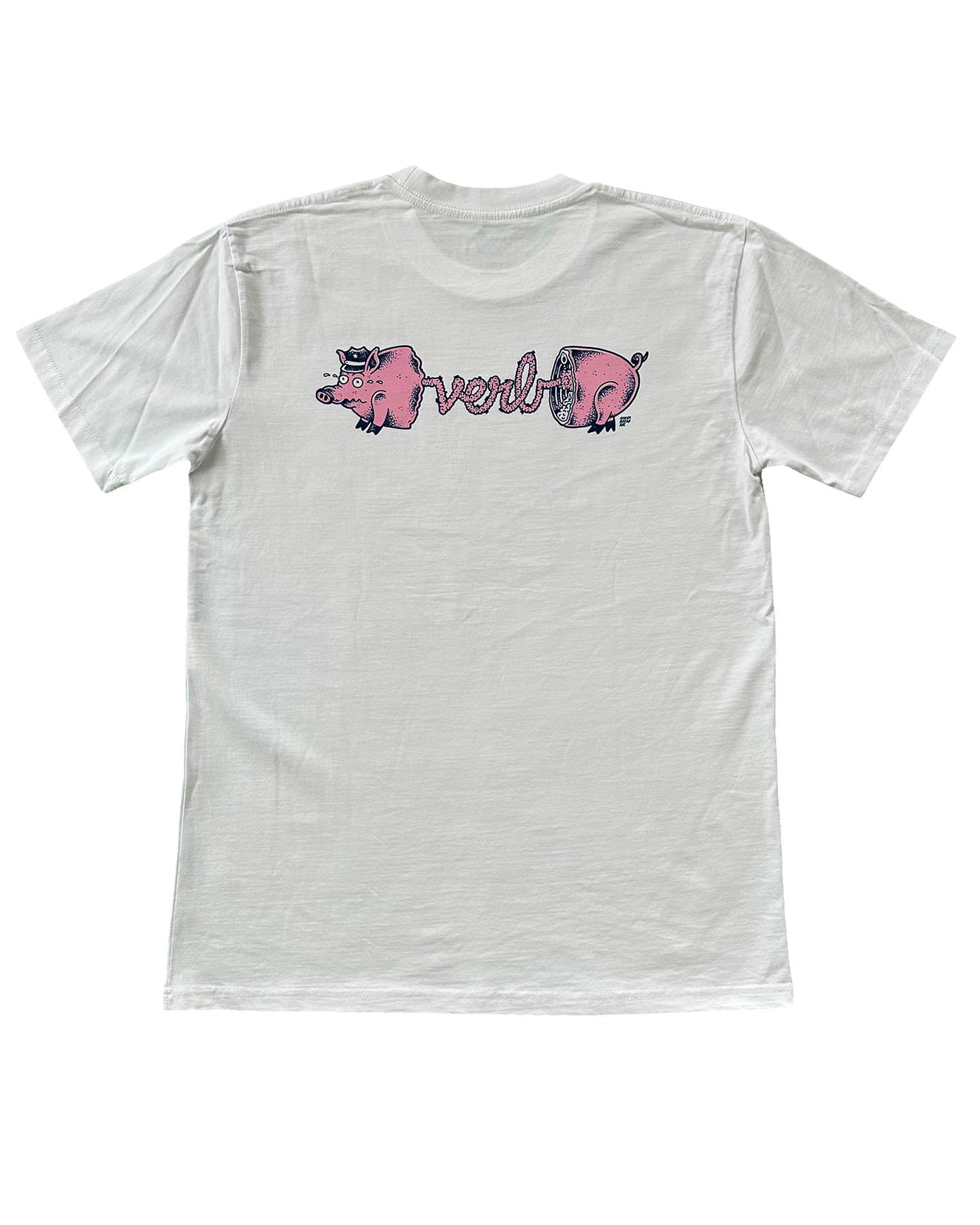 【YOURNUS】Piggy Heidi Knit T-Shirt NINJA BREAD BOY - PIGGY T-SHIRT WHITE – Verb.