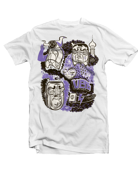 CHRISTIAN MUGNAI T-SHIRT - WHITE
