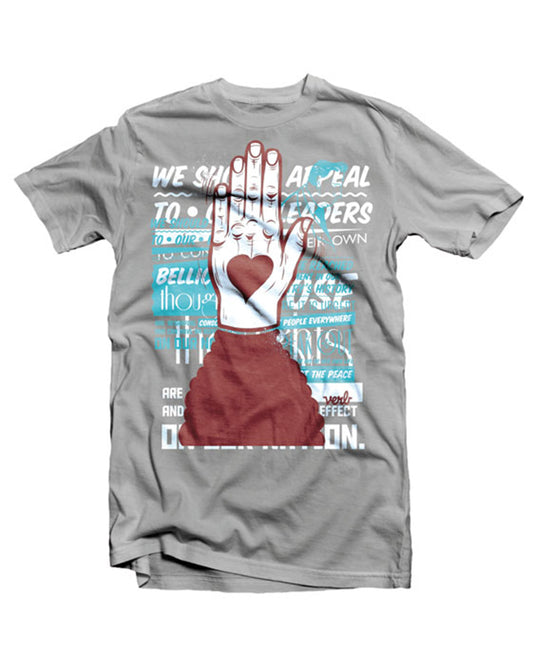 WESLEY VAN EEDEN T-SHIRT - GREY
