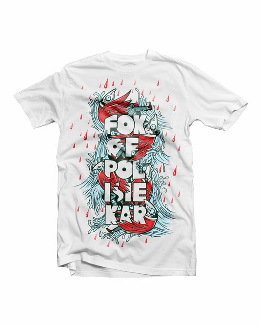 FOKOFPOLISIEKAR T-SHIRT - WHITE
