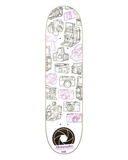 PHOTOGRAPHER TRIBUTE SERIES - PURPLE LOGO DECK